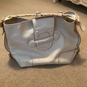 AUTHENTIC Valentino White Leather Purse